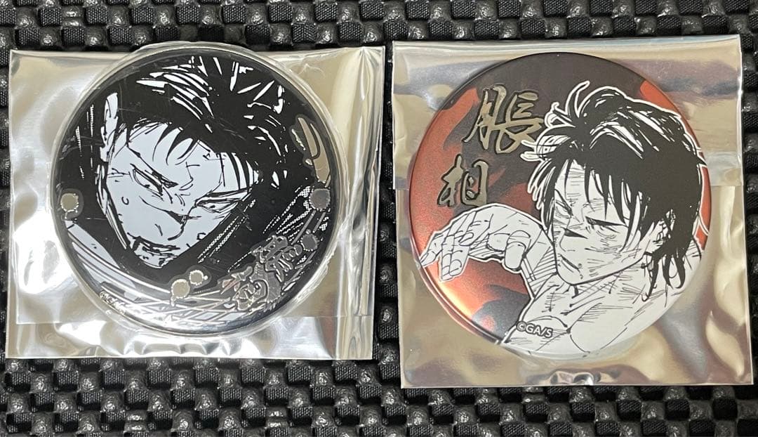 呪術廻戦 シルバー缶バッジ デコレクション缶バッジ 脹相