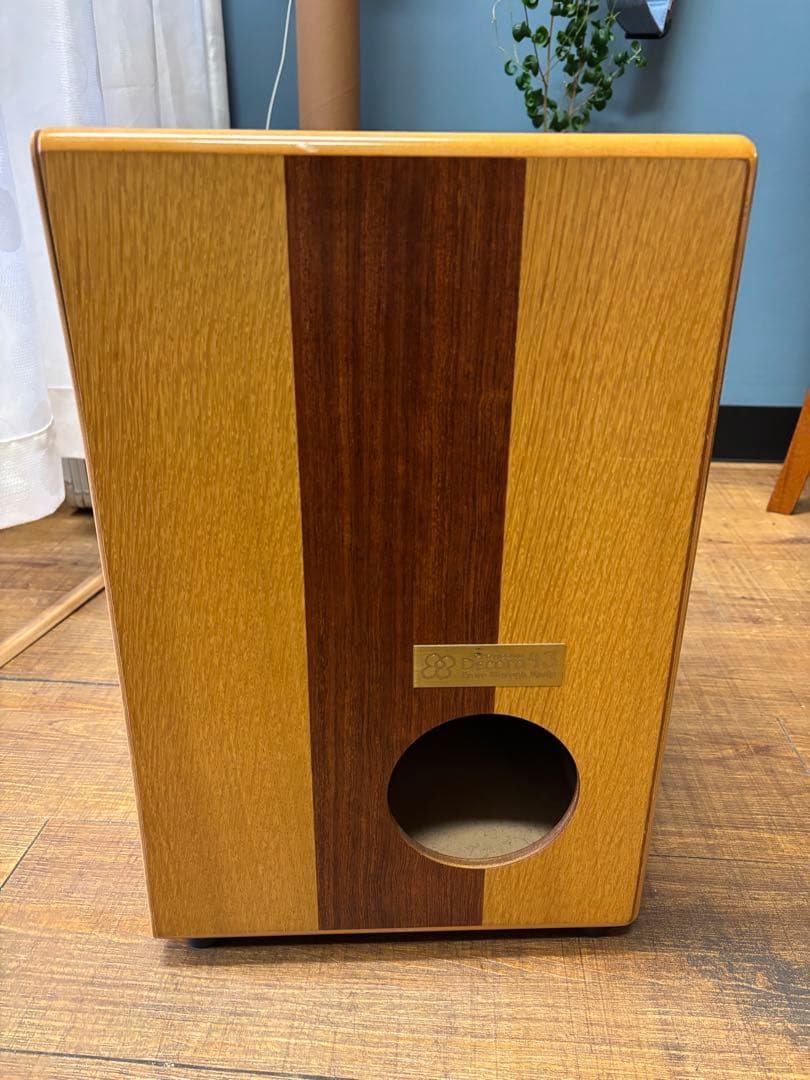 decora43 木製カホン ストライプデザイン 標準サイズ