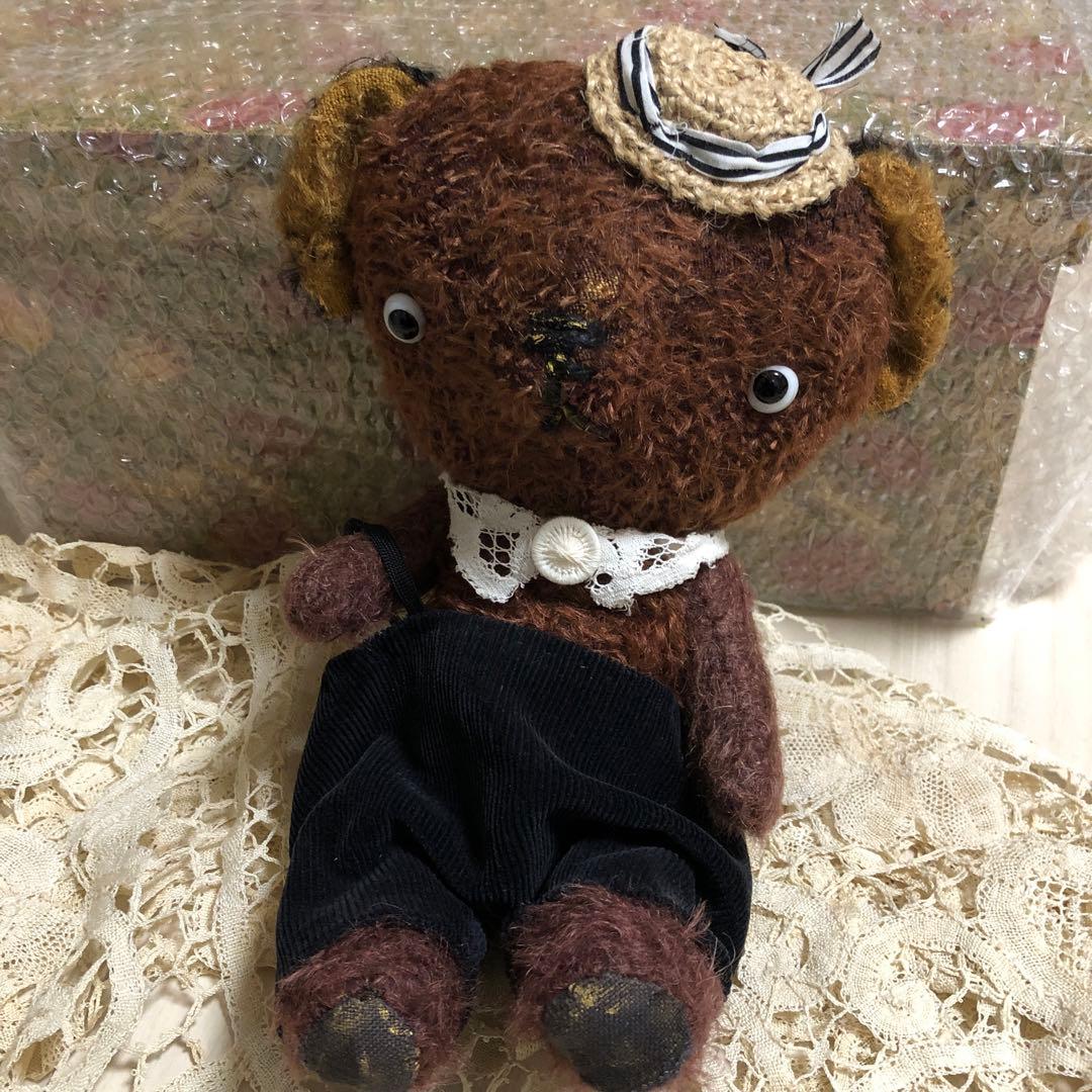 短期出品　takuto スガワラ　テディベア チョコレート　アーティストベア