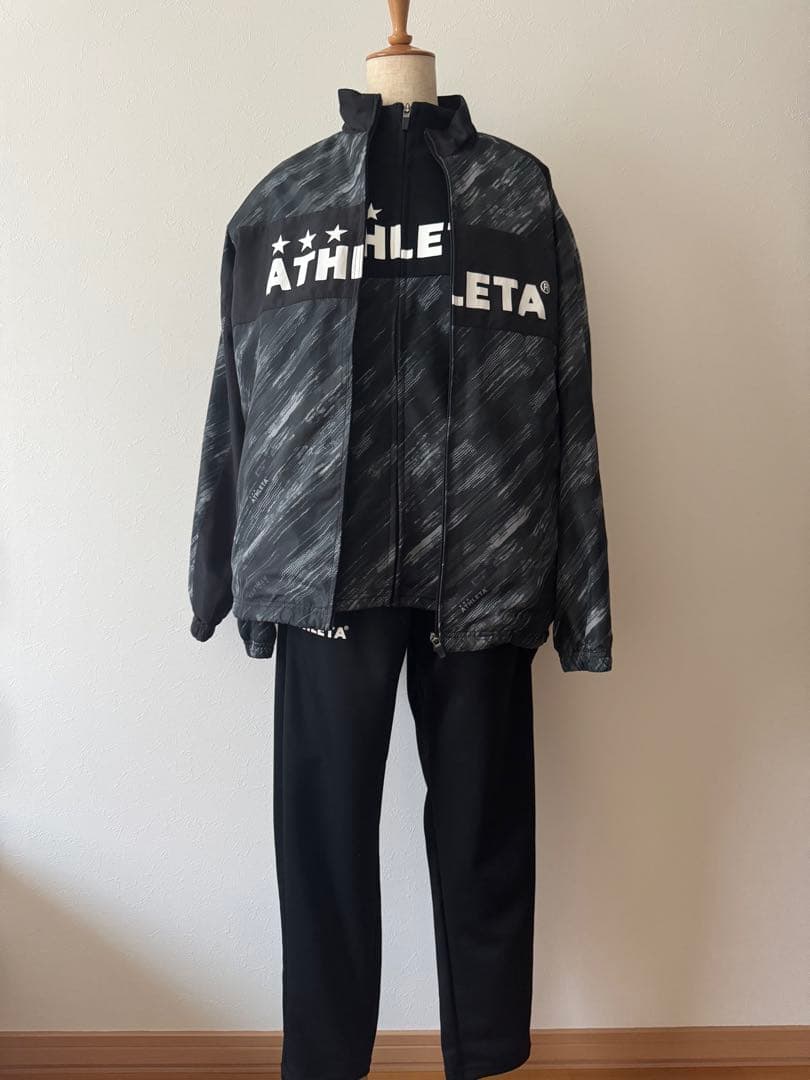 アスレタ　ジャージ　上下　ジャケット　ジャンパー　3点セット　Ｍ