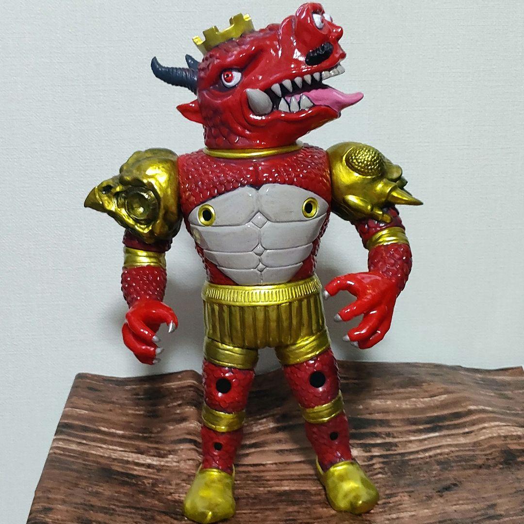 インディーズソフビ ルルベルトイ ピコピコ 万物の王 怪獣 ソフビ