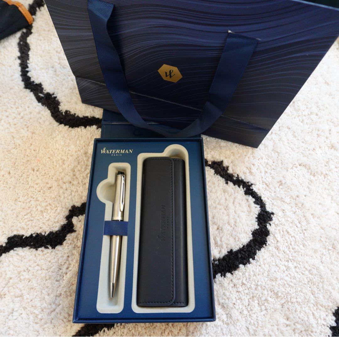 【新品未使用】WATERMAN ボールペン ケース・袋付き