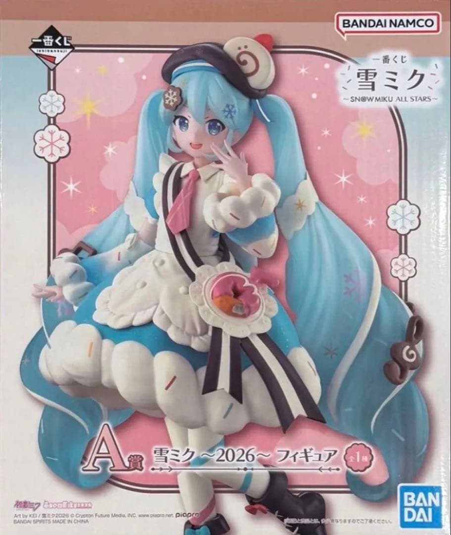 一番くじ　雪ミク 2026 フィギュア　A賞