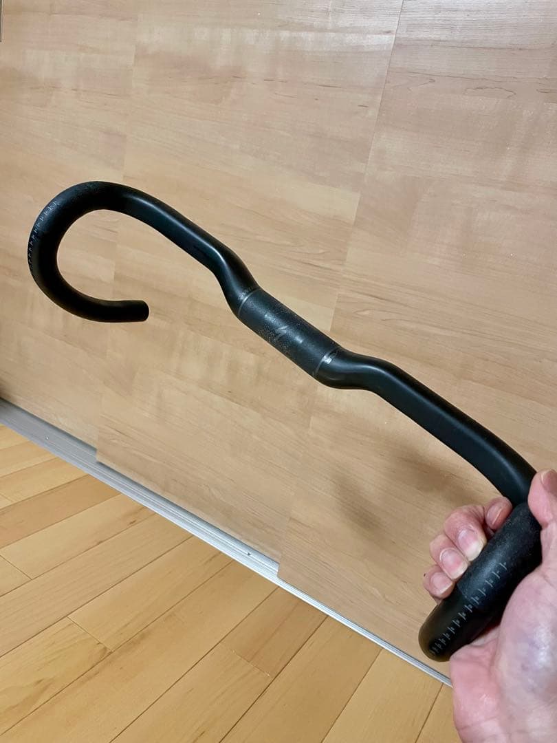 エスワークスS-works カーボンHoverハンドル+15 420mm