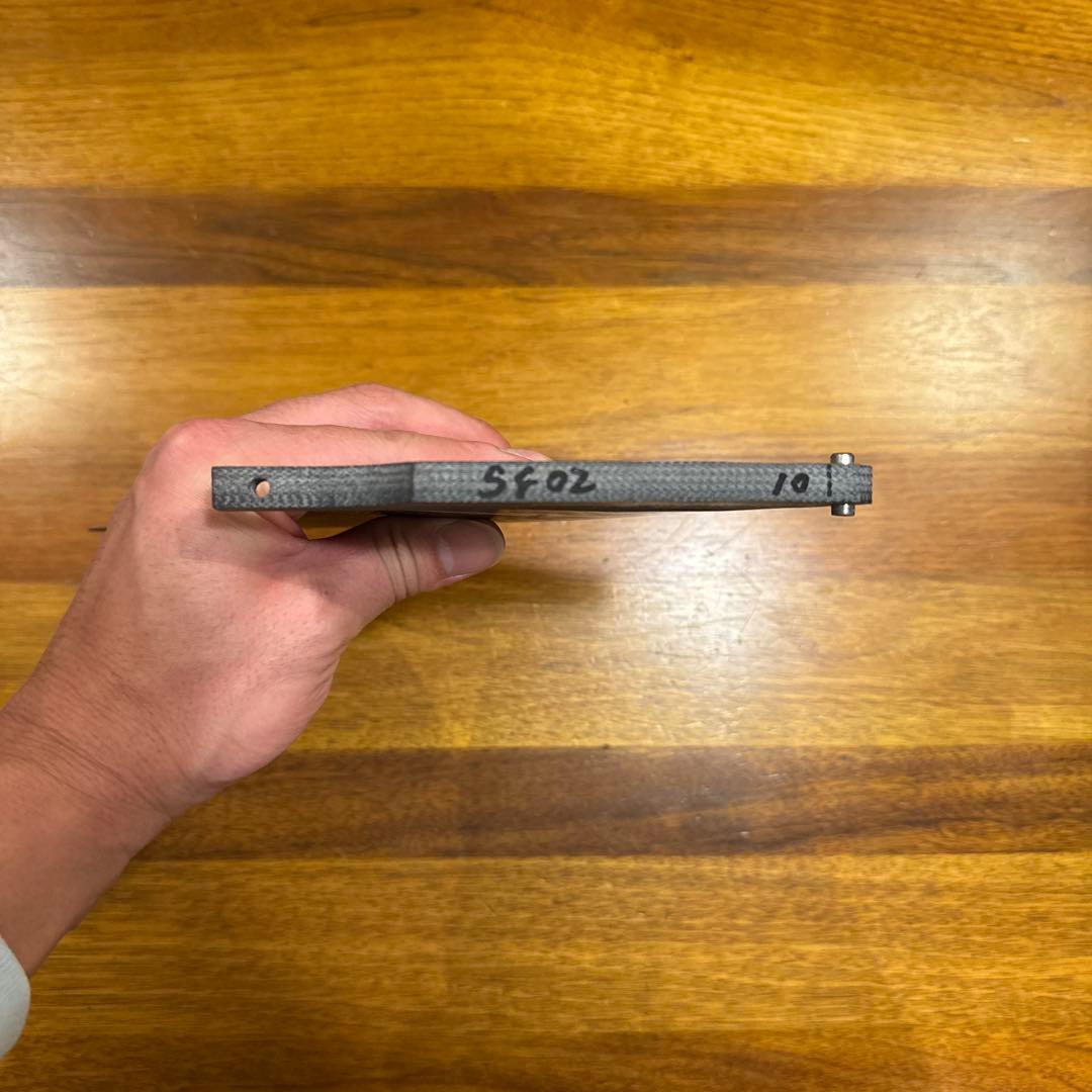 スキップフライ　シングルフィン　7.5 ブラック