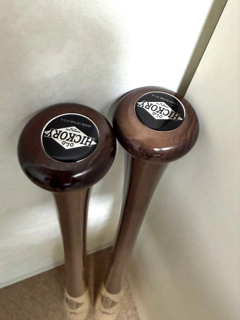 ヒッコリー 木製バット 硬式 アマチュア対応