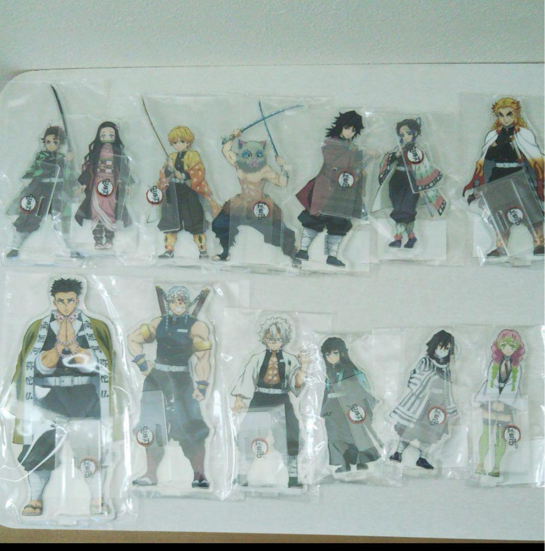 鬼滅の刃 全集中展 アクリルスタンド コンプリート