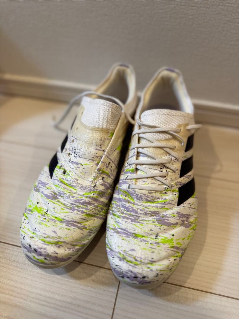 adidas COPA サッカーシューズ ホワイト/イエロー