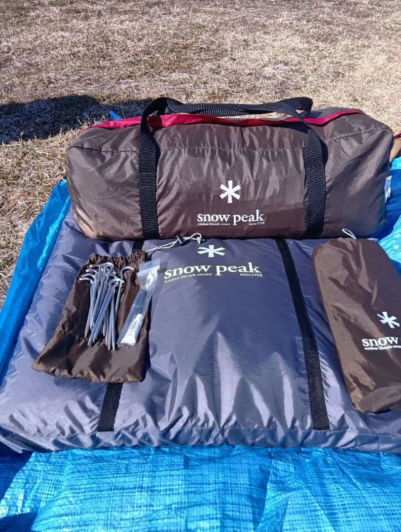 スノーピーク　ランドブリーズ4　セット　はじめあらた