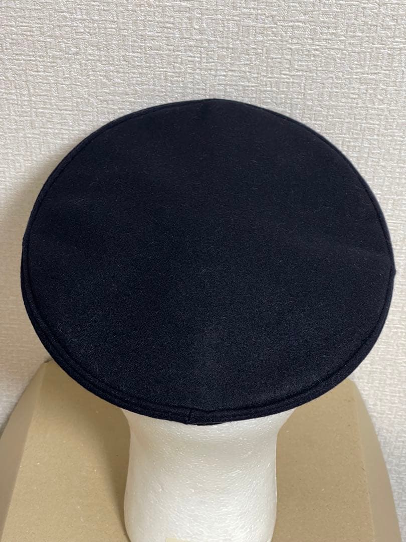 新*線様 大日本帝国海軍 士官軍帽 制帽 58cm 複製品 日覆付 日本軍 未使