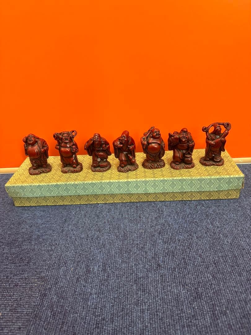 1732  七福神　縁起物 　練物 　置物