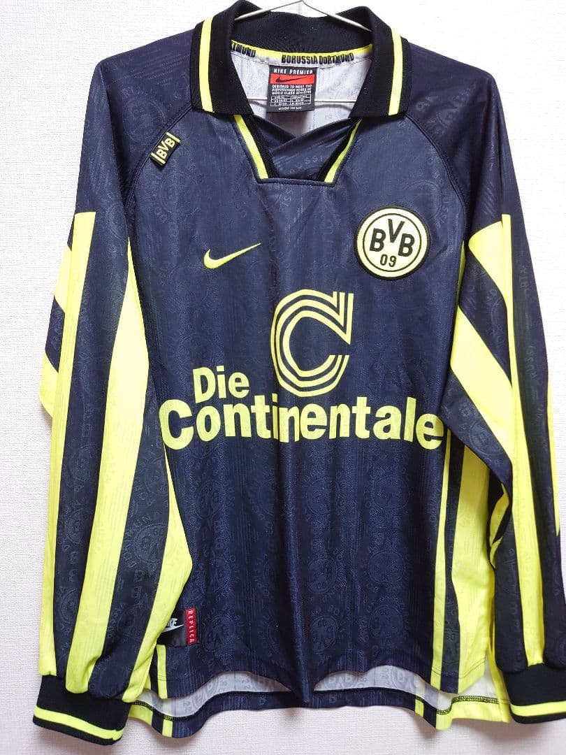 NIKE　96〜97 ボルシア・ドルトムント　長袖　ユニフォーム