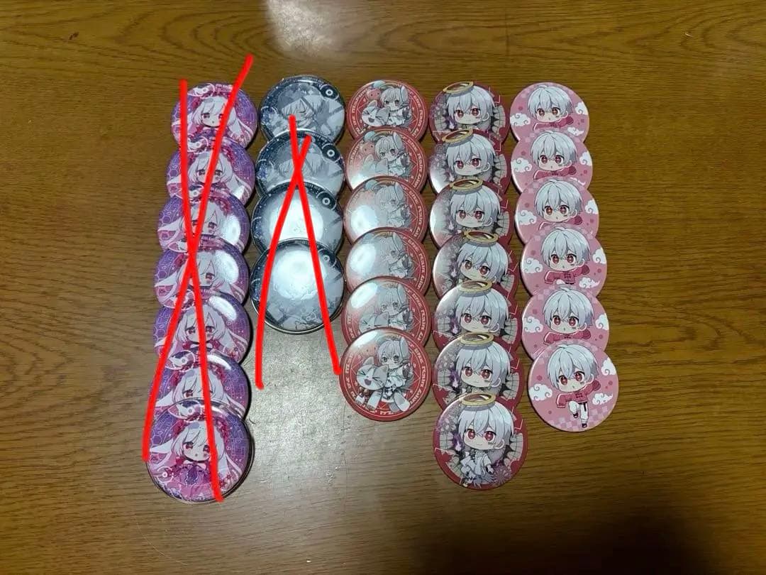 【バラ売り可】計122点 まふまふ そらる 缶バッチ 【まとめ売り】