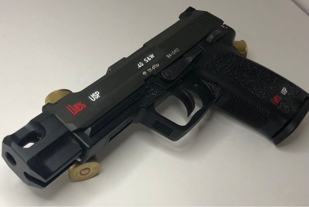 ⭐️タニオコバ⭐️H&K USP 40 S&W 40 Matchコンペセイター仕様墨