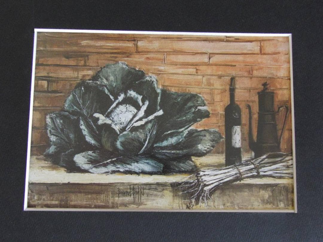 ベルナール・ビュッフェ【Nature morte au chou】