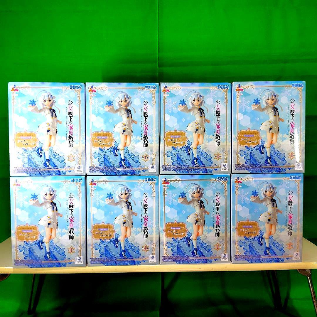 公女殿下の家庭教師　ティナ・ハワード　フィギュア8点セット
