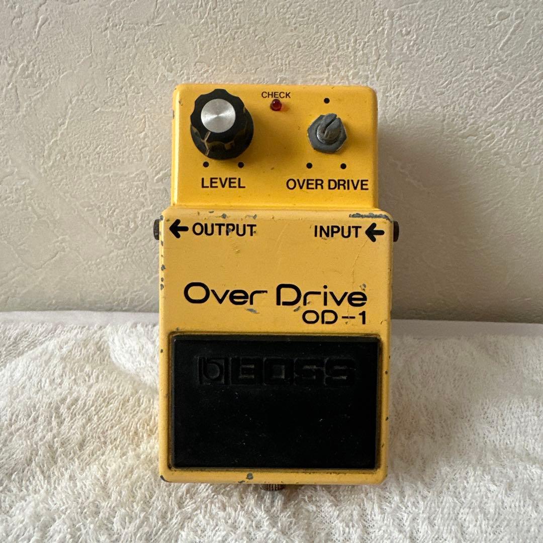 プロモ用 BOSS Over Drive OD-1 銀ネジ 日本製