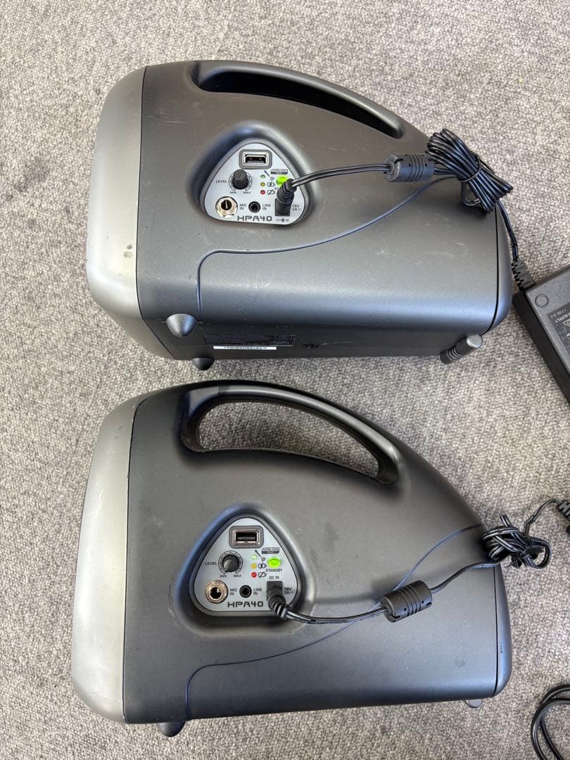 BEHRINGER ベリンガー HPA40 ポータブルPAシステム 2台セット