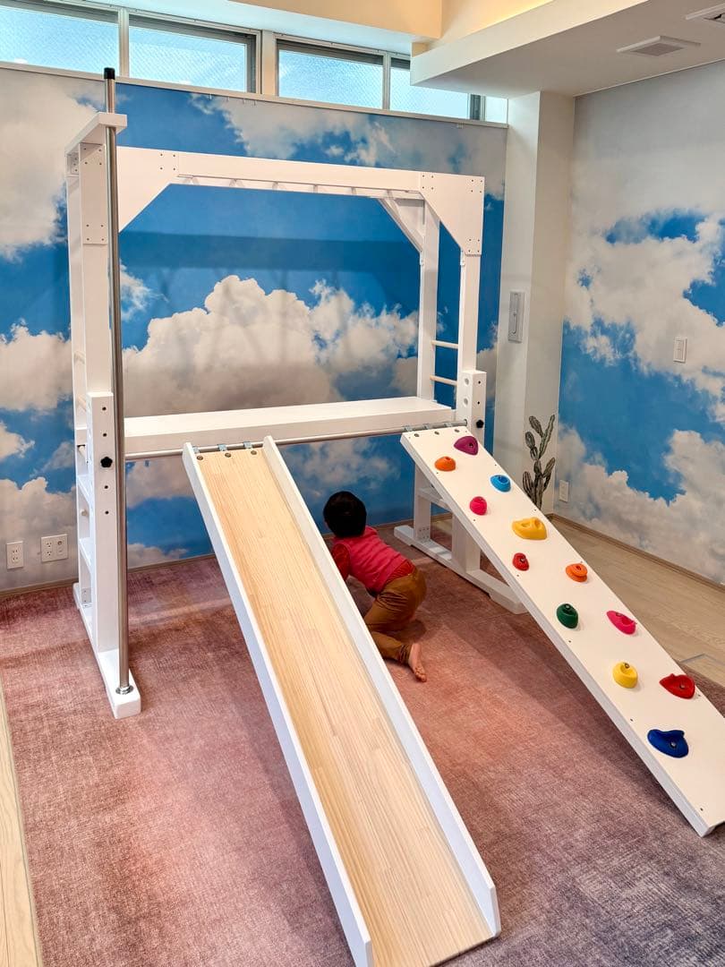 うんてい　雲梯　室内遊具　室内うんてい　ボルダリング　鉄棒　模倣品・粗悪品注意