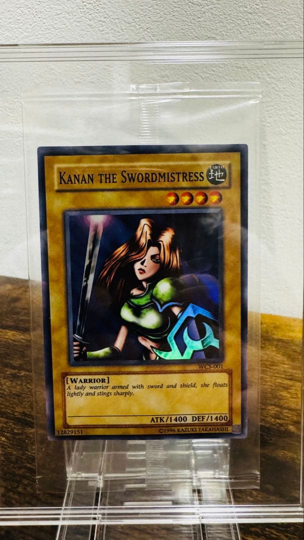遊戯王 女剣士カナン WCS-001 未開封