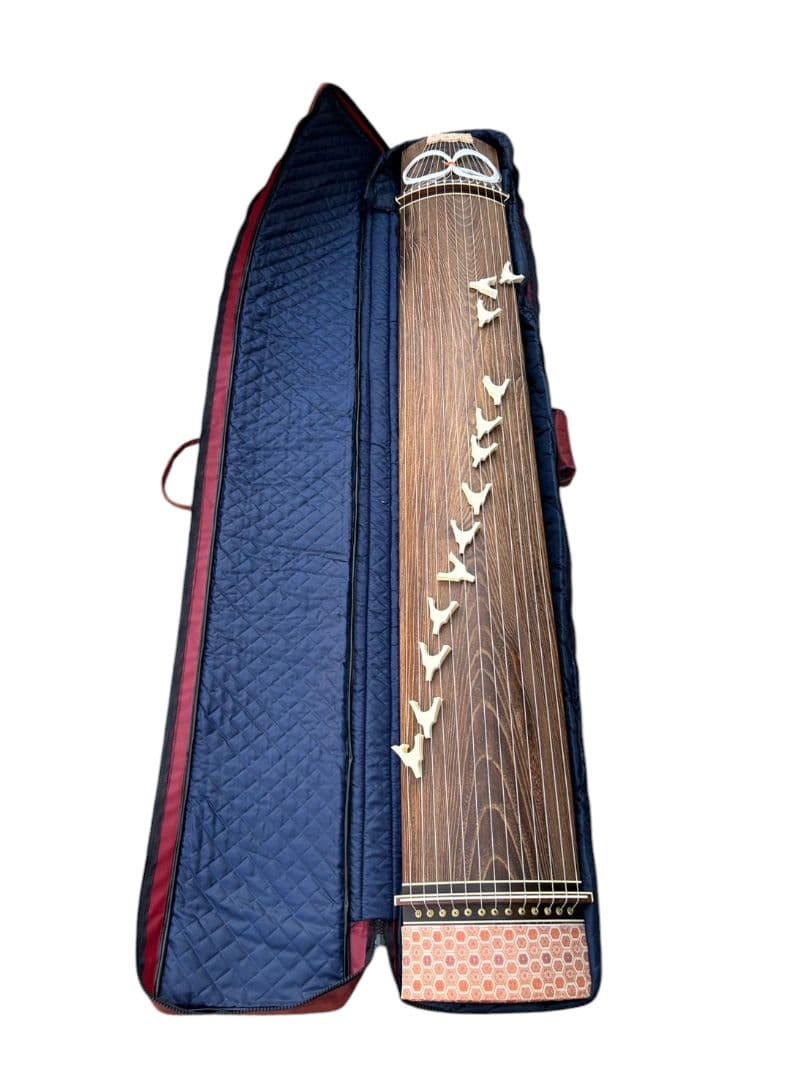 クリ甲　琴 13弦 ソフトケース付き