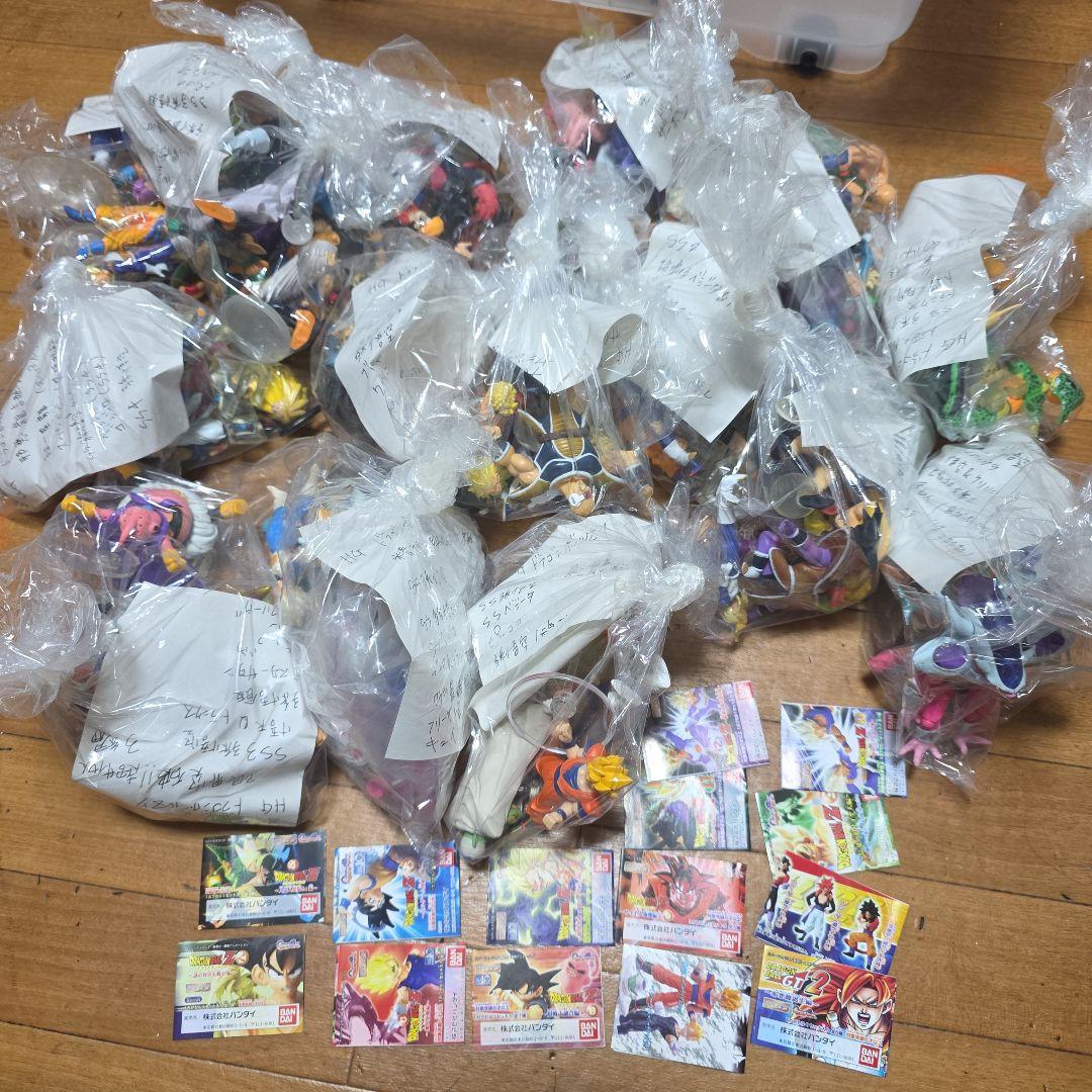 当時物 ドラゴンボール フィギュアセット HG　セミコンプ品　ブロリーなど