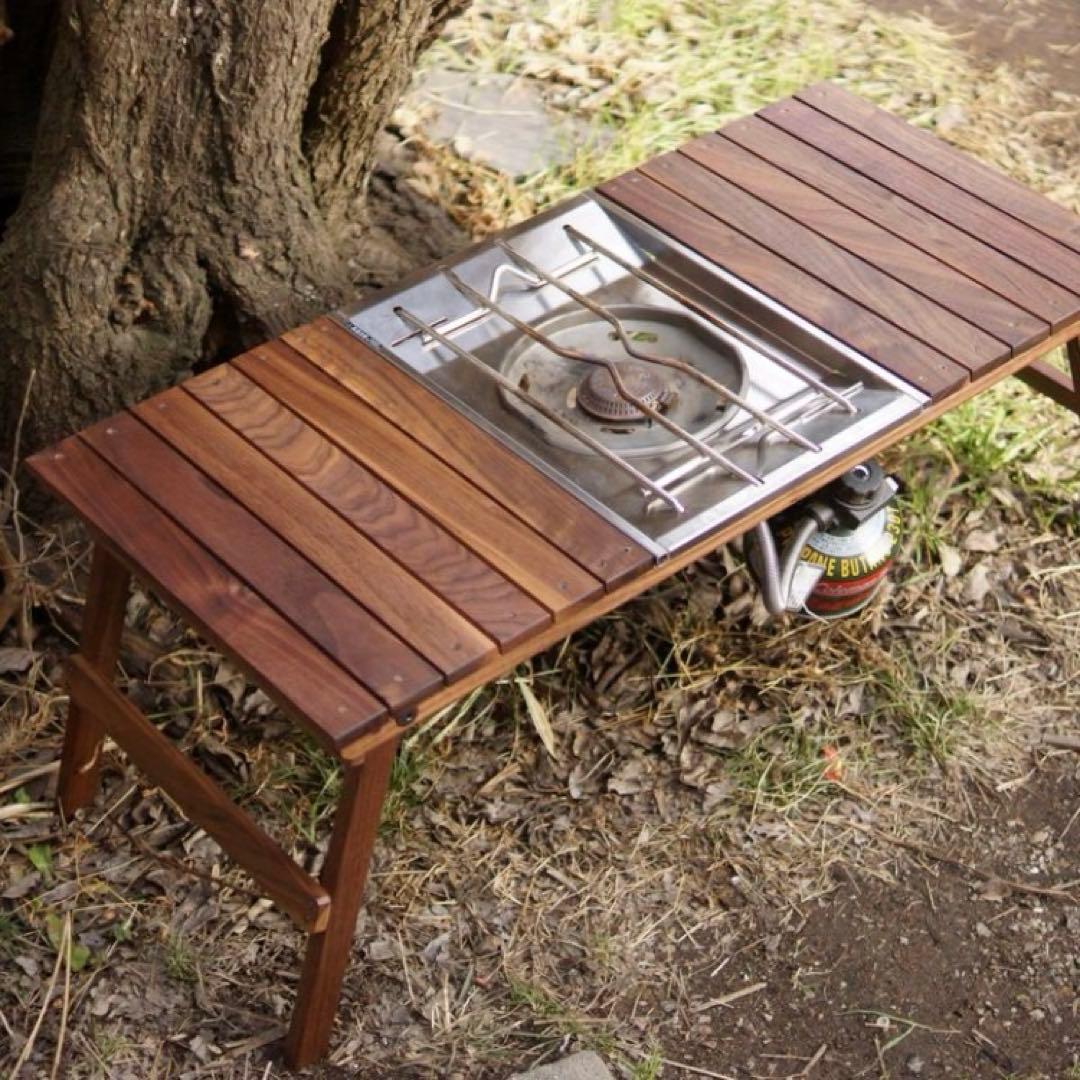 IGTテーブル　ウォールナット　kinakomacraft