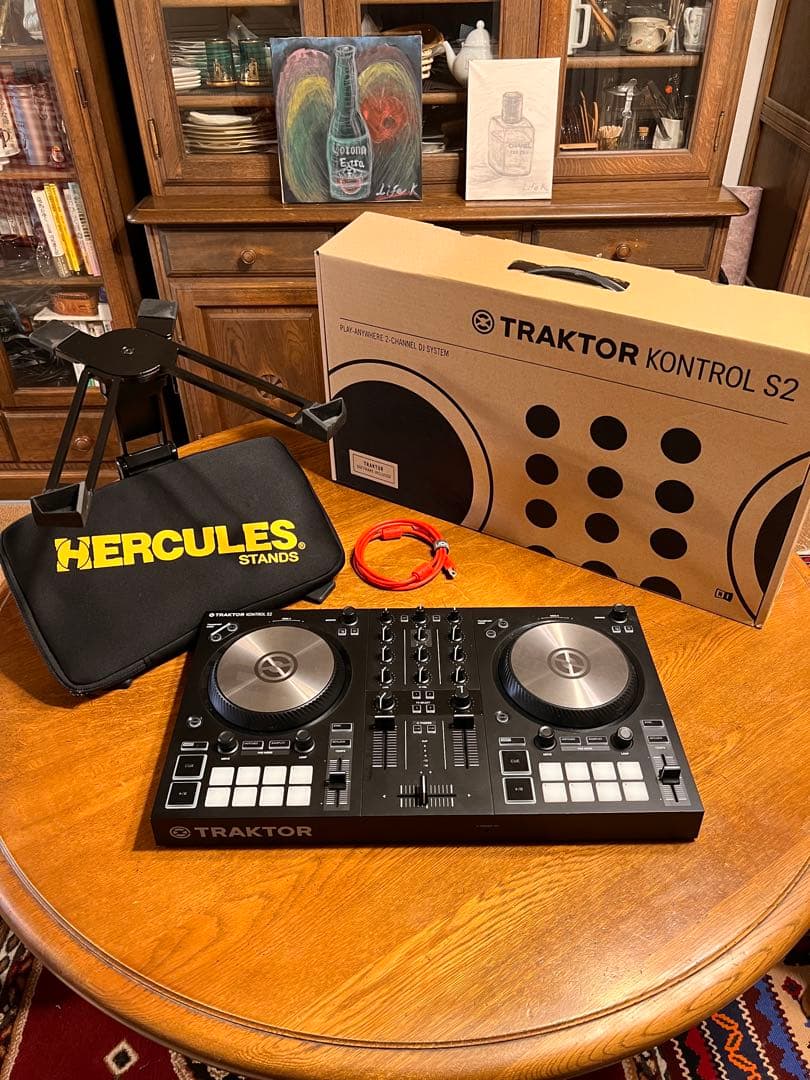 【超美品】DJ用PCスタンドHERCULES STANDS DG400BB