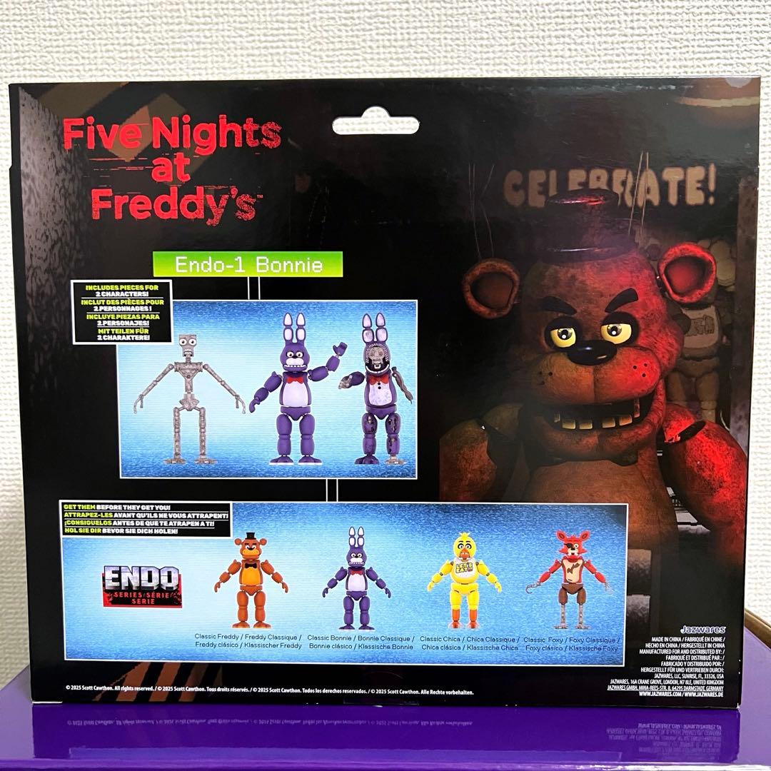 ファイブナイツアットフレディーズ　ボニー　着せ替えアクションフィギュア　fnaf