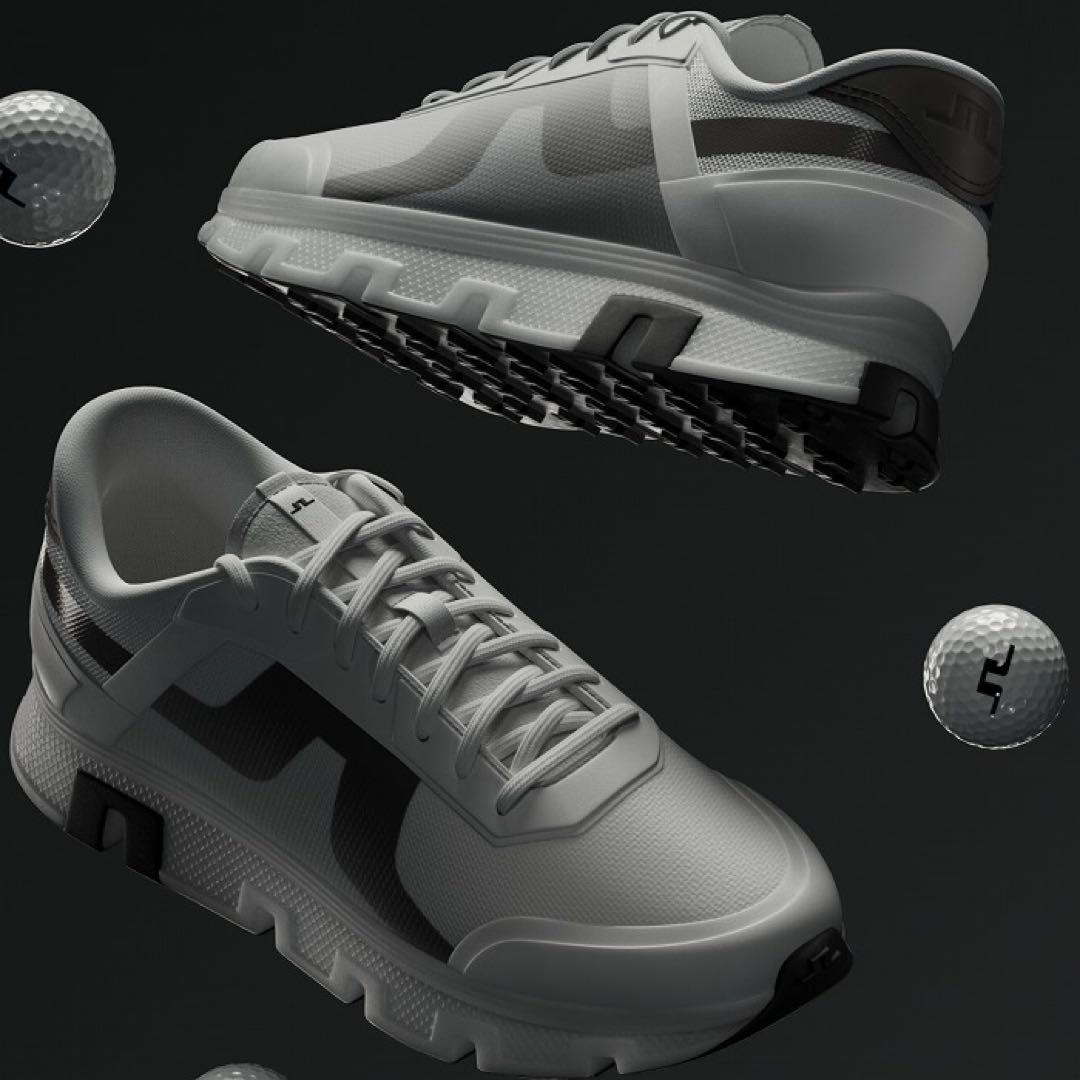 【新品未使用】j.lindeberg ゴルフシューズ27.5cm パステルブルー