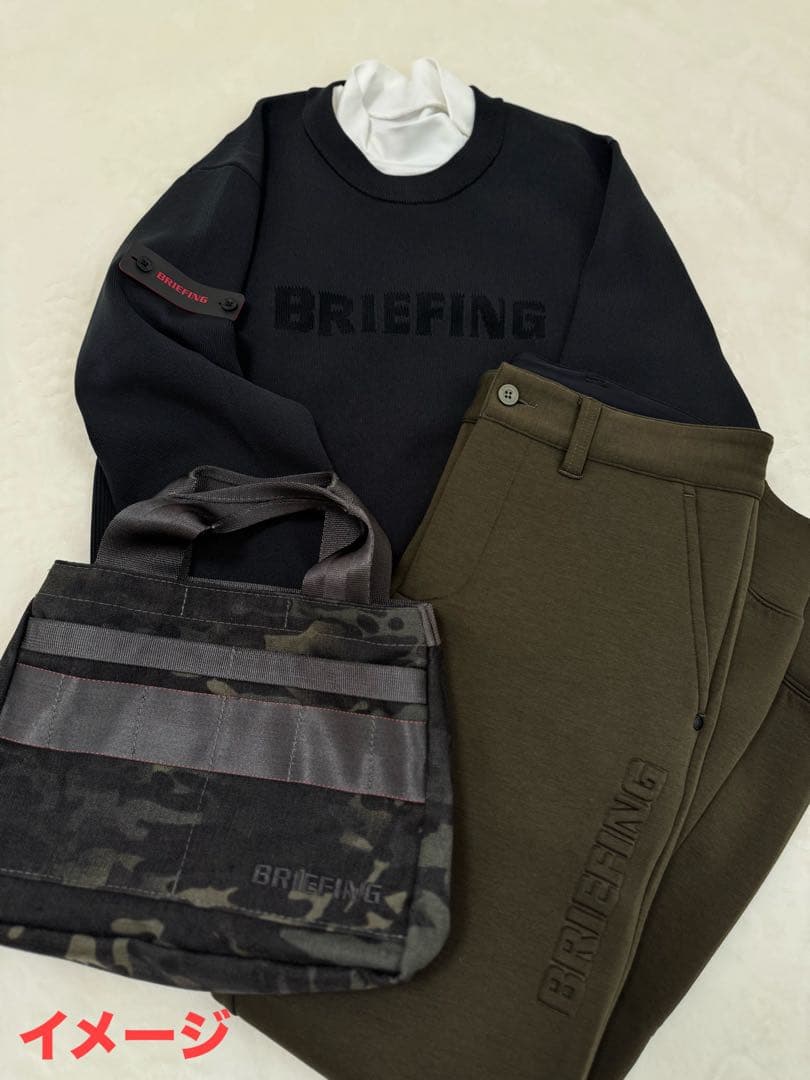 BRIEFING ブリーフィング ホワイトシャツ ロゴ入り メンズS 【未使用】