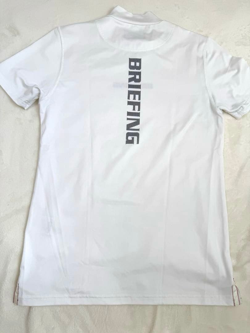 BRIEFING ブリーフィング ホワイトシャツ ロゴ入り メンズS 【未使用】