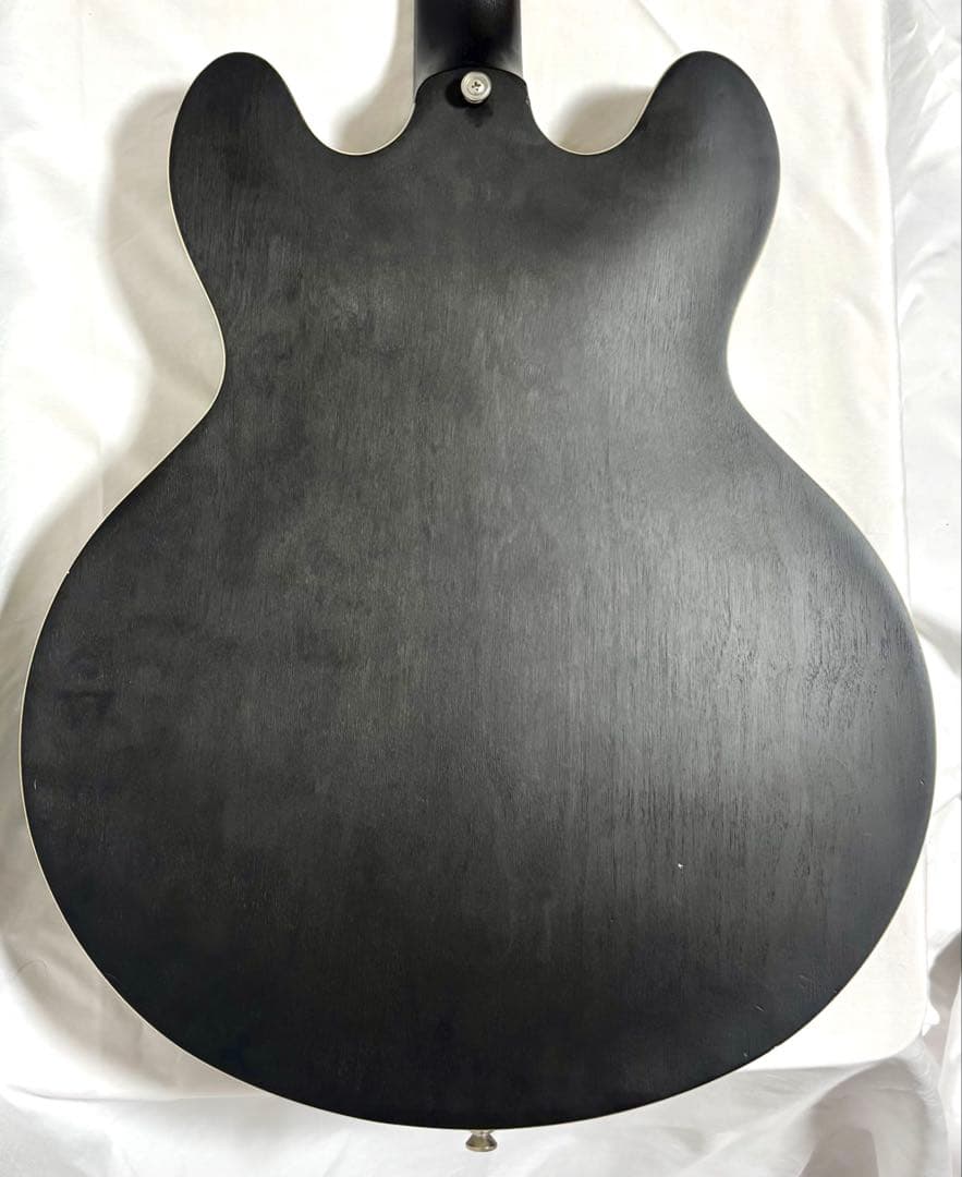 【新品弦張替済】Epiphone CASINO WORN ロック式ペグ ブラック