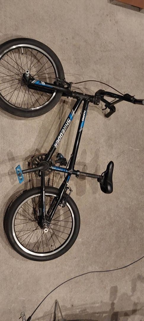 SHREDDER BMXバイク ブラック/ブルー 13インチ