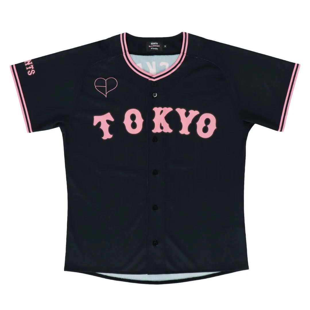 読売ジャイアンツ BLACKPINK ユニフォーム ブラック ピンク コラボ　M