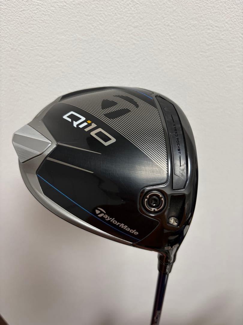 国内正規品テーラーメイド Qi10 9° 【クラック跡】ドライバーヘッド単品