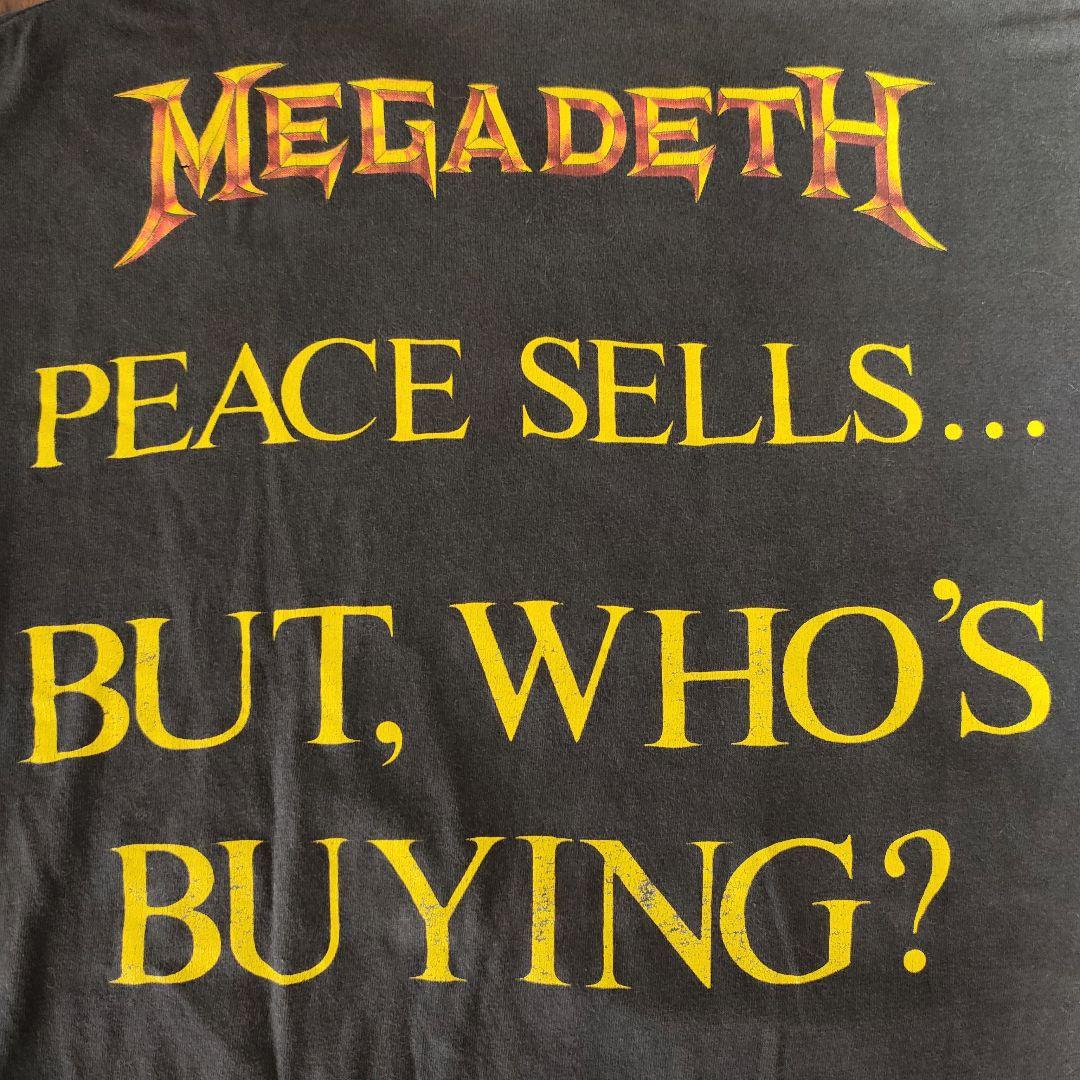 MEGADETH “PEACE SELLS...” Tシャツ 1990年製