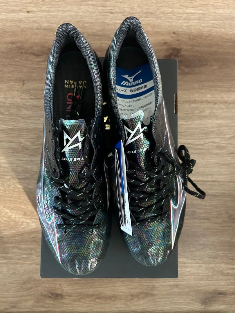 ミズノ アルファジャパン サッカースパイク　 27.0㎝　ブラック　未使用品