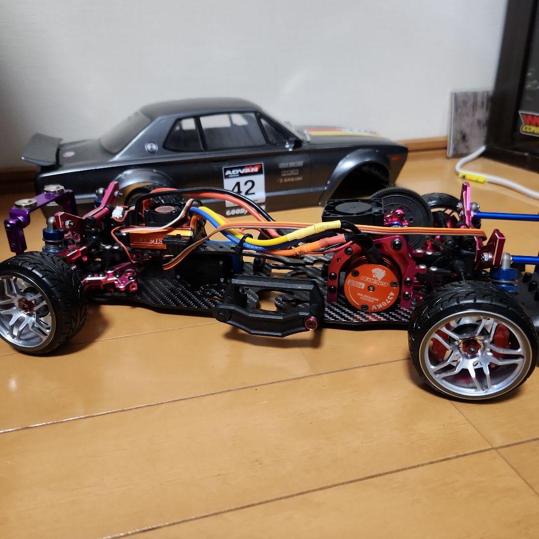 サクラD4 ハコスカボディ　検索ラジドリ　YD2 　ドリラジ　ドリパケtt02