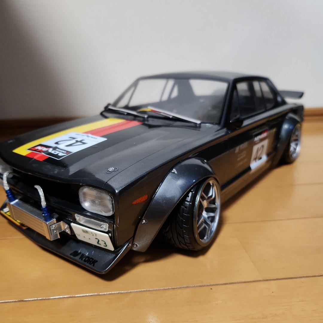 サクラD4 ハコスカボディ　検索ラジドリ　YD2 　ドリラジ　ドリパケtt02