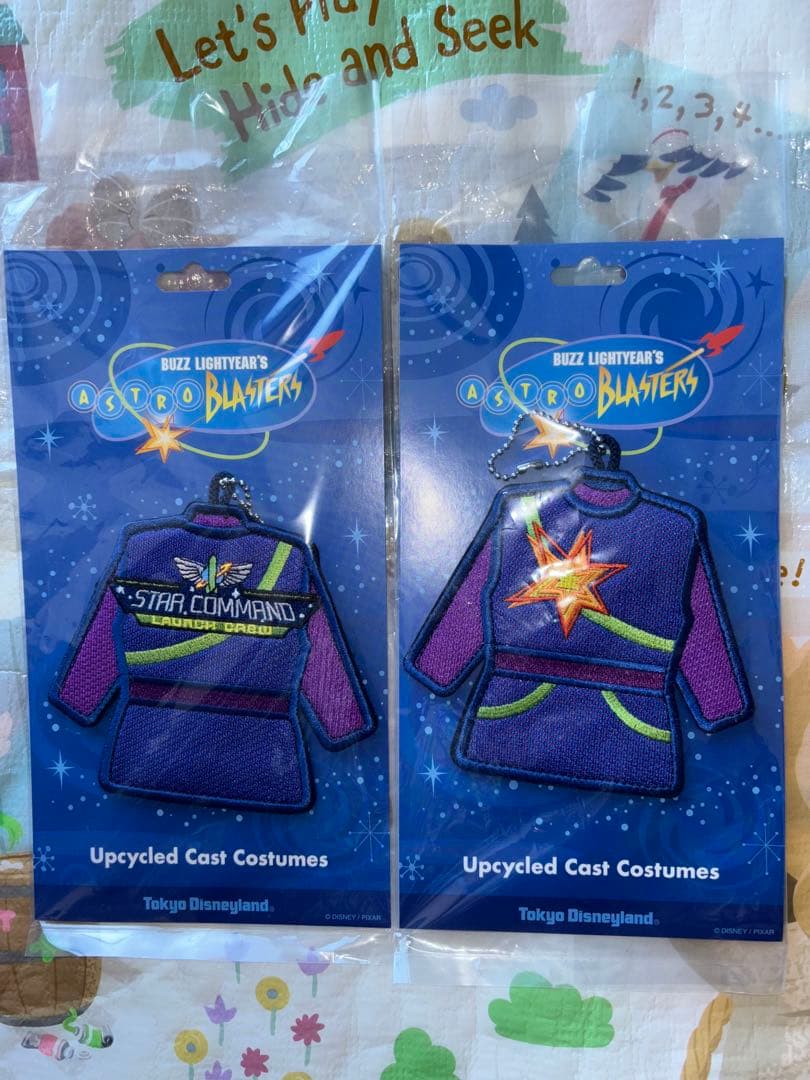 ワッペンバッジ ディズニー トイストーリー バズライトイヤー アストロブラスター