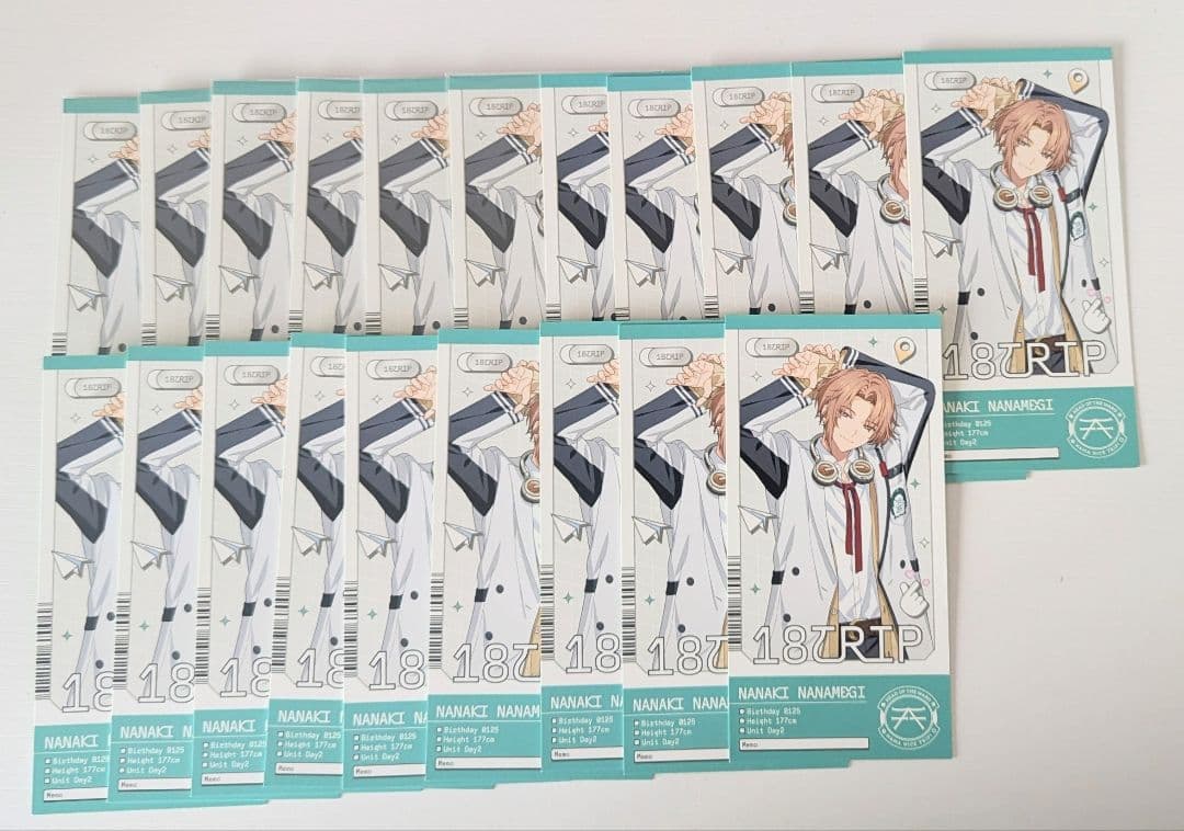 18TRIP ハーフアニバ 特典 斜木七基