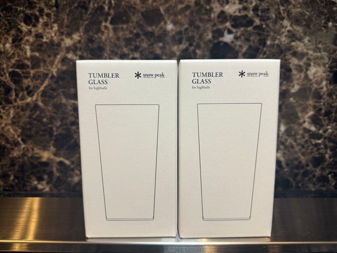 peak スノーピーク タンブラーグラス 2個