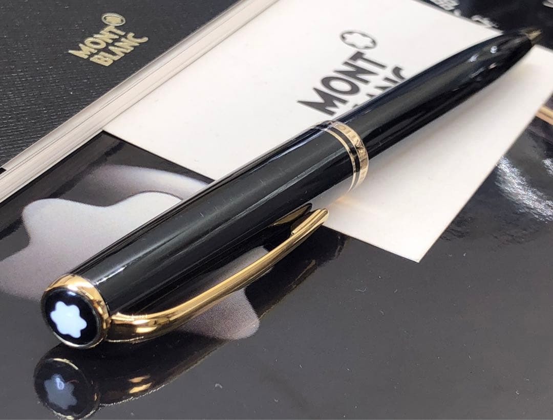 モンブラン美品万能モデル！絶版ジェネレーションNo13209★ゴールド装飾の逸品