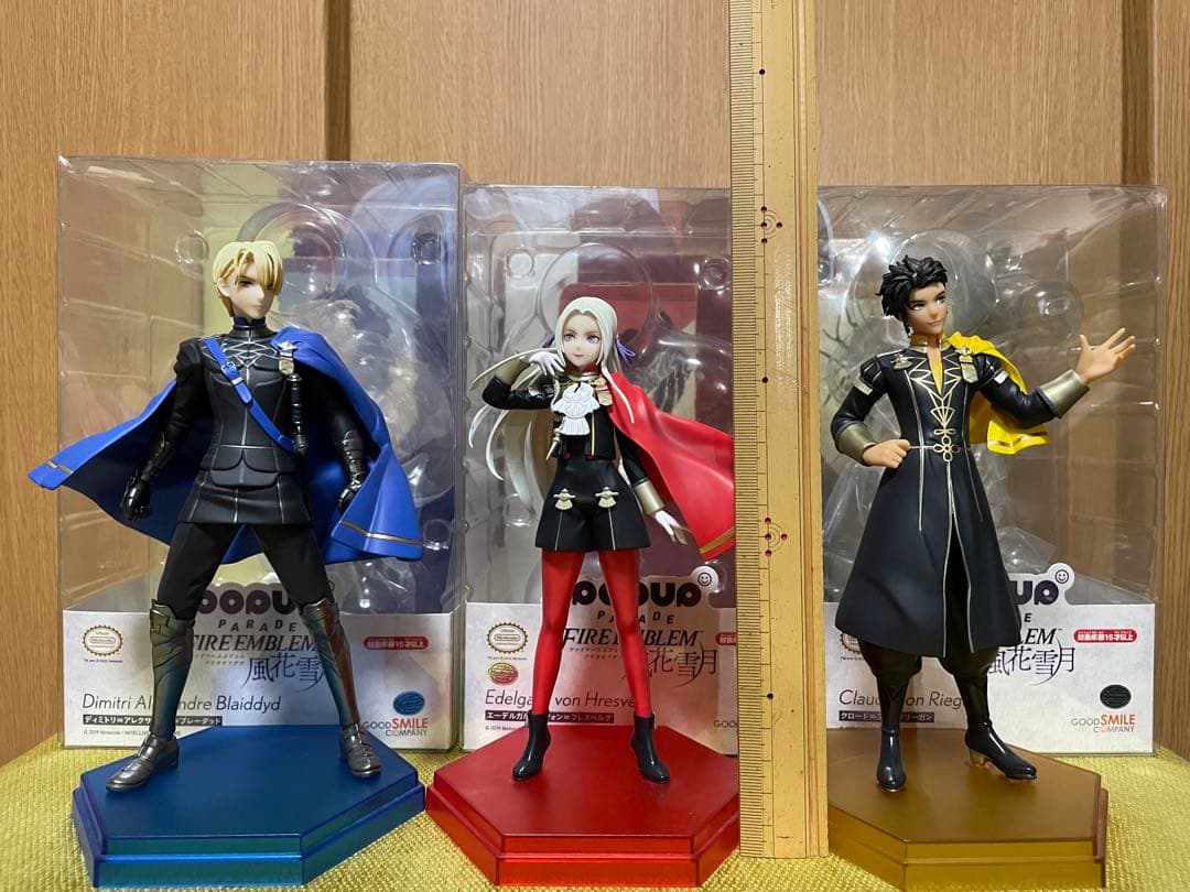 ファイアーエムブレム　風花雪月　フィギュア 3体セット