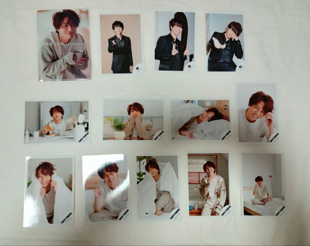 寺西拓人　新品未開封ミニクリアファイル　公式写真12枚　timelesz