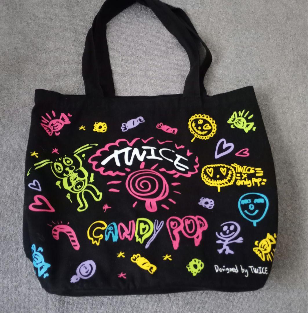 twice candy pop トートバッグ ジヒョ 缶バッジ まとめ売り