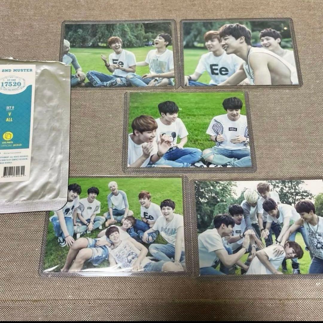 BTS 2nd マスター　17520 ライブフォト　生写真　オール　コンプ