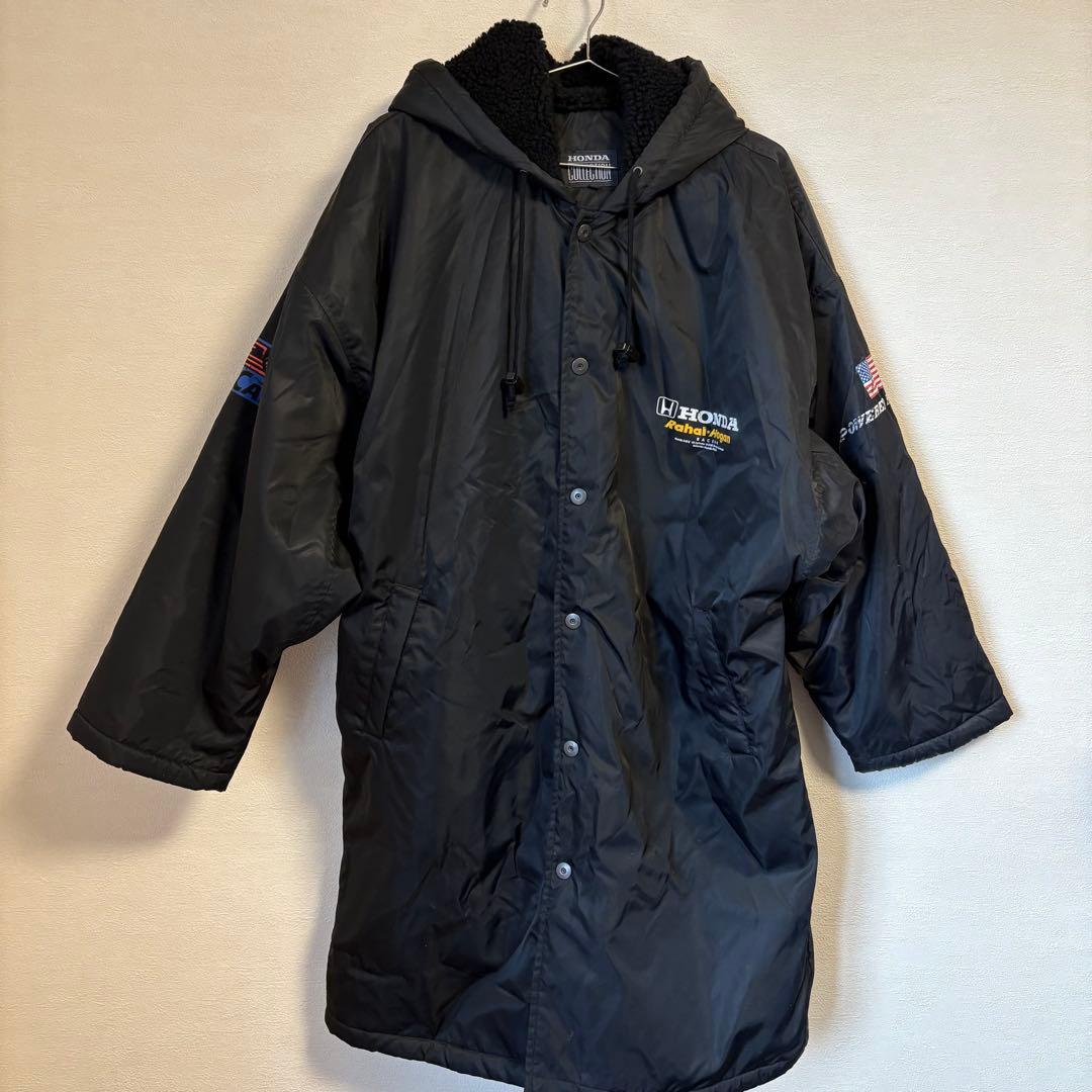 HONDA ロングジャケット L 中綿入り レーシング 古着