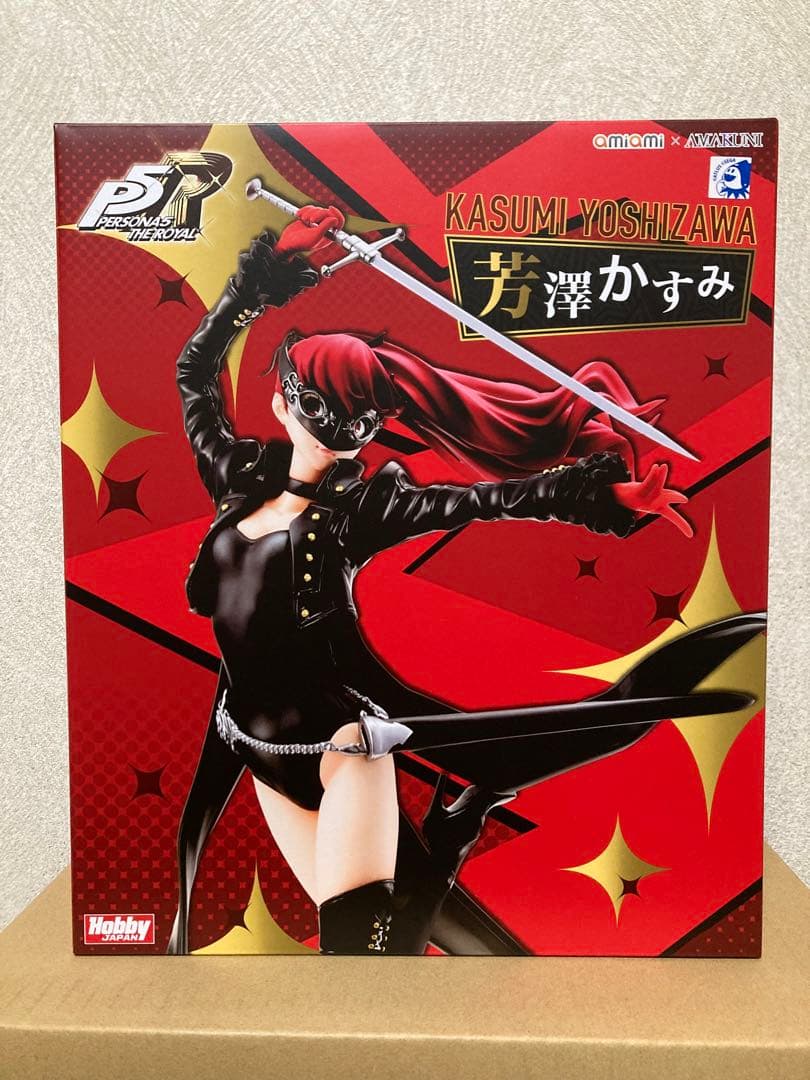 ペルソナ５ 芳澤かすみ 怪盗Ver. フィギュア あみあみ AMAKUNI